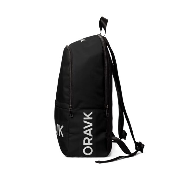 trendy unisex fabric backpack, stylish daypack, casual school bag, versatile travel backpack, perfect gift for students