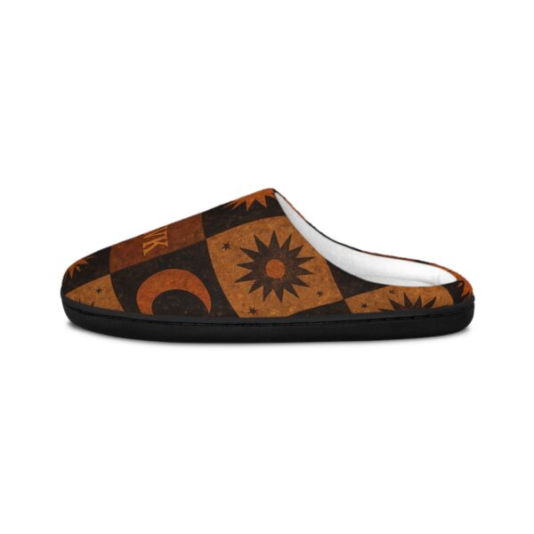 cozy starry men's indoor slippers | warm home footwear, relaxation gift, housewarming essentials, zodiac vibes, stylish comfort