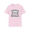 unisex football sunday t shirt – softstyle tee for game day, football lovers, sports fan, gameday outfit, gift for him/her
