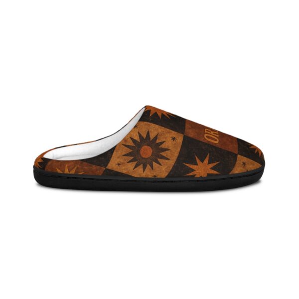 cozy starry men's indoor slippers | warm home footwear, relaxation gift, housewarming essentials, zodiac vibes, stylish comfort