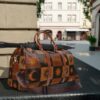 stylish waterproof travel bag, versatile weekender bag, travel accessory, perfect for holidays and adventures, carry on luggage