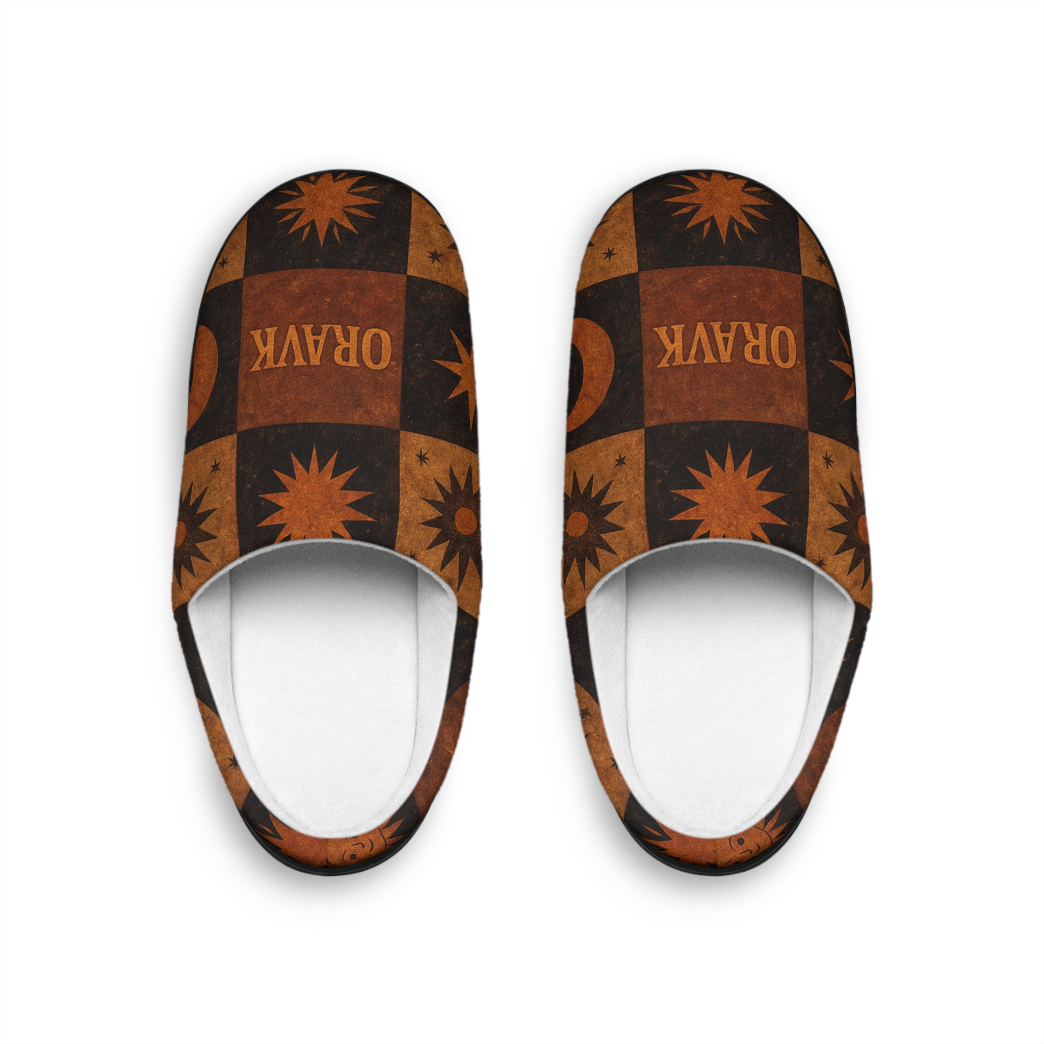 cozy starry men's indoor slippers | warm home footwear, relaxation gift, housewarming essentials, zodiac vibes, stylish comfort
