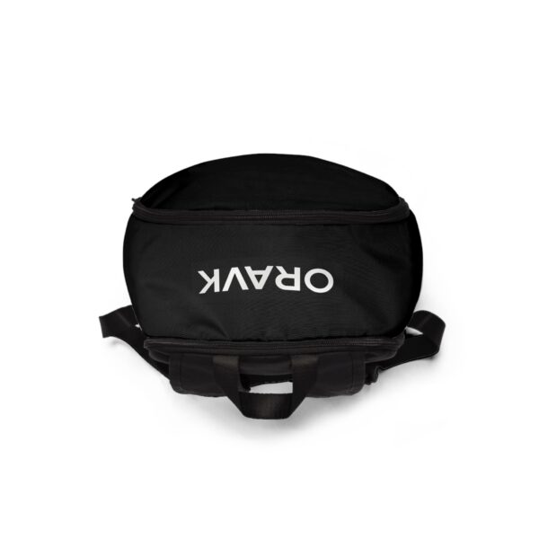 trendy unisex fabric backpack, stylish daypack, casual school bag, versatile travel backpack, perfect gift for students