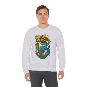 orak munch crewneck sweatshirt