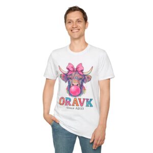 whimsical cow t shirt,