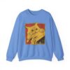 cozy cat lover sweatshirt | unisex crewneck | cute cat art | gifts for pet owners | funny animal apparel | everyday comfort