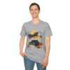 halloween vintage car & plane tee, funny spooky t shirt, unisex graphic shirt, fall celebration top, unique gift idea