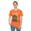 halloween themed unisex t shirt, fun trick or treat tee, perfect for fall celebrations, casual wear, gift for halloween lovers