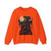 halloween themed unisex crewneck sweatshirt, cozy apparel, fall fashion, spooky season sweater, perfect for halloween parties