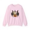 halloween witches sweatshirt, cozy fall apparel, unisex crewneck, funny gift for him/her, spooky season fashion