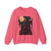halloween themed unisex crewneck sweatshirt, cozy apparel, fall fashion, spooky season sweater, perfect for halloween parties