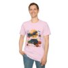 halloween vintage car & plane tee, funny spooky t shirt, unisex graphic shirt, fall celebration top, unique gift idea