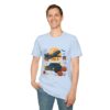 halloween vintage car & plane tee, funny spooky t shirt, unisex graphic shirt, fall celebration top, unique gift idea