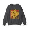 cozy cat lover sweatshirt | unisex crewneck | cute cat art | gifts for pet owners | funny animal apparel | everyday comfort