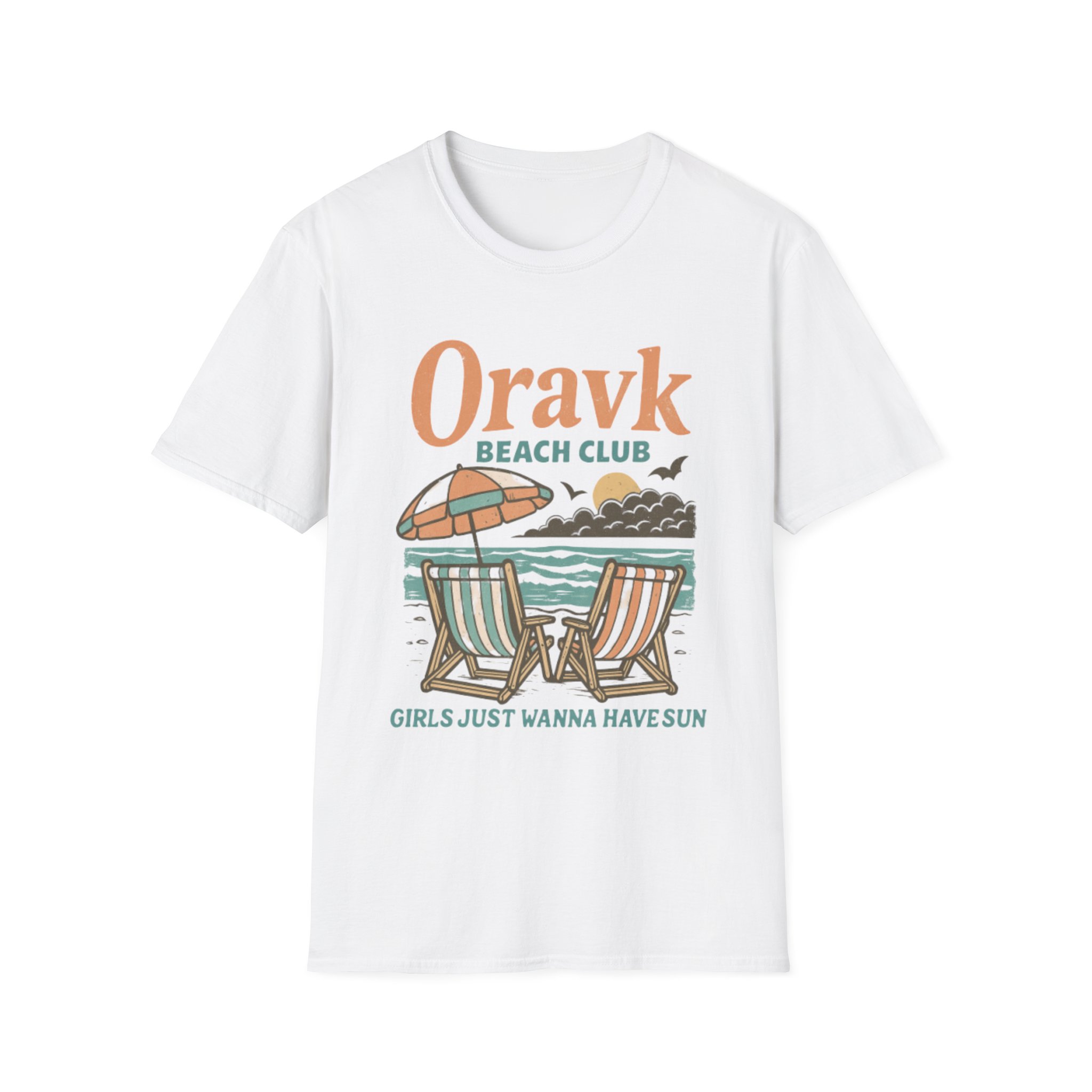 beach club t shirt: girls just wanna have sun, summer tee, vacation shirt, gift for her, beach lover apparel beach club t shirt: girls just wanna have sun, summer tee, vacation shirt, gift for her, beach lover apparel