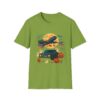 halloween vintage car & plane tee, funny spooky t shirt, unisex graphic shirt, fall celebration top, unique gift idea